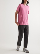 Rag & Bone - Classic Flame Slub Cotton-Jersey T-Shirt - Pink