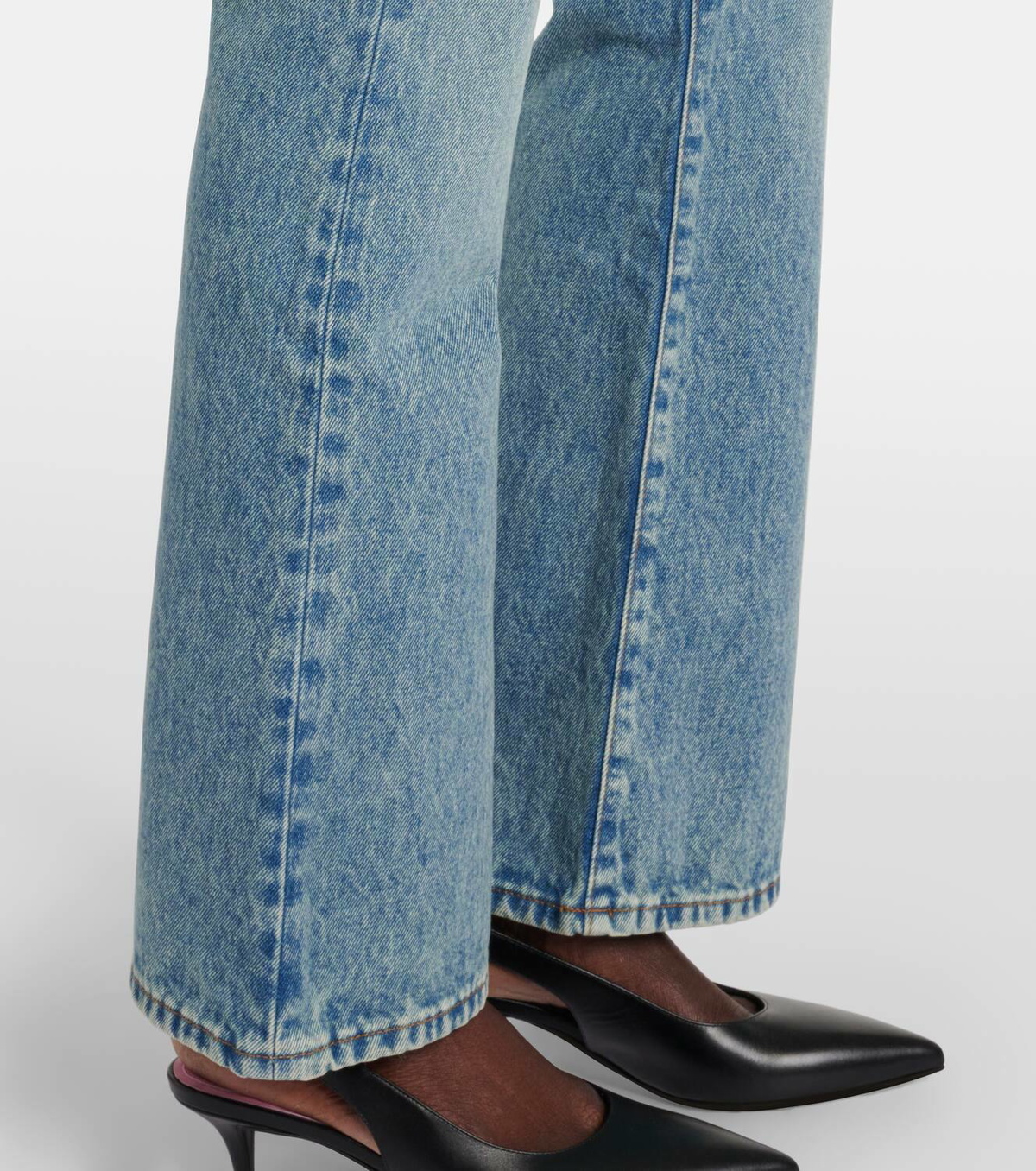 Balmain Low-rise bootcut jeans