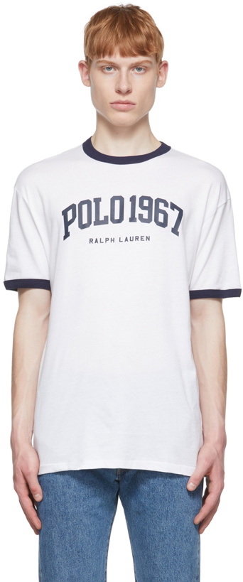 Photo: Polo Ralph Lauren White Cotton T-Shirt