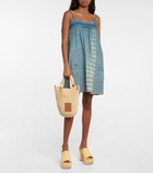 Loewe - Paula's Ibiza Slit Mini raffia tote
