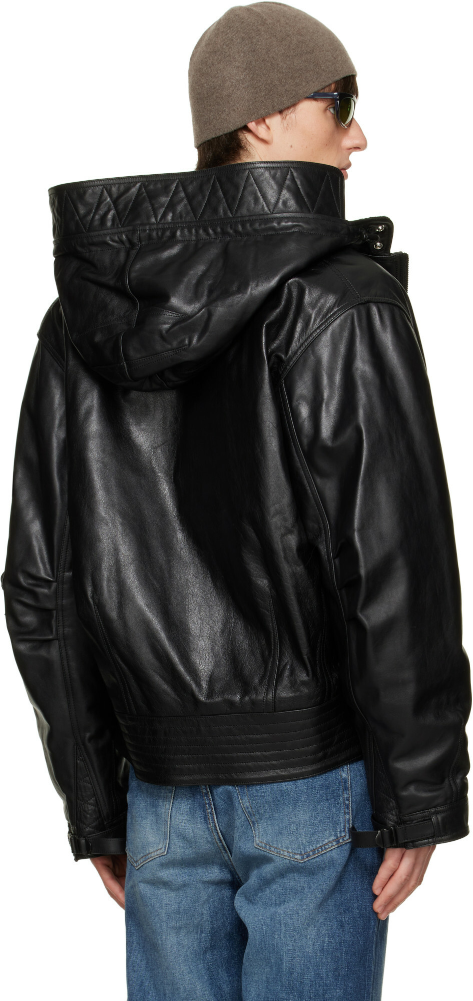 OUR LEGACY Black Orbit Leather Jacket