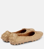 Tod's - Bubble leather ballet flats