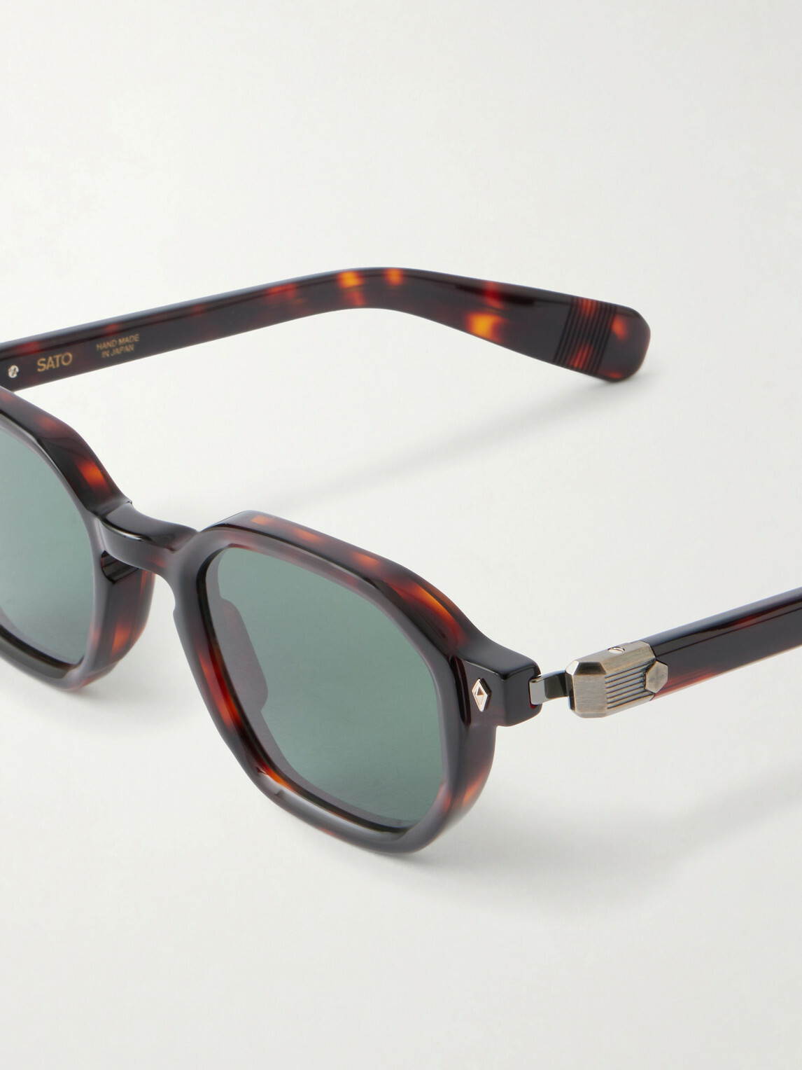 Sato - Menkar-TT Round-Frame Tortoiseshell Acetate Sunglasses