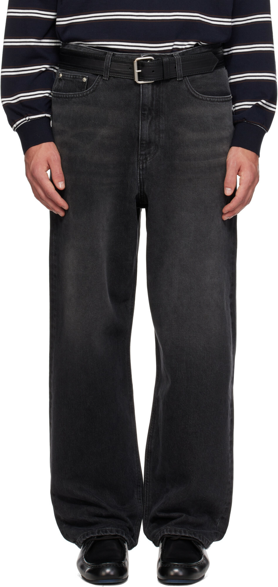 Dunst Black Straight Regular Jeans