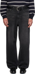 Dunst Black Straight Regular Jeans