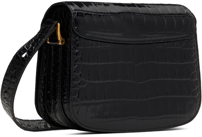 AMI Alexandre Mattiussi Black Small Paris Paris Bag