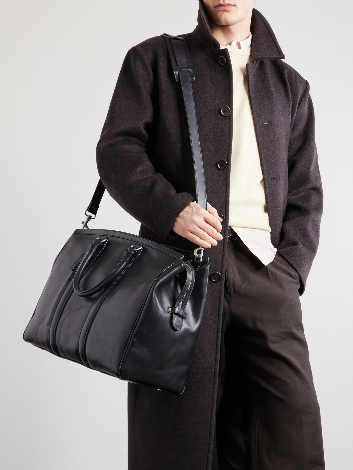 Officine Creative - Quentin 009 Leather Weekend Bag