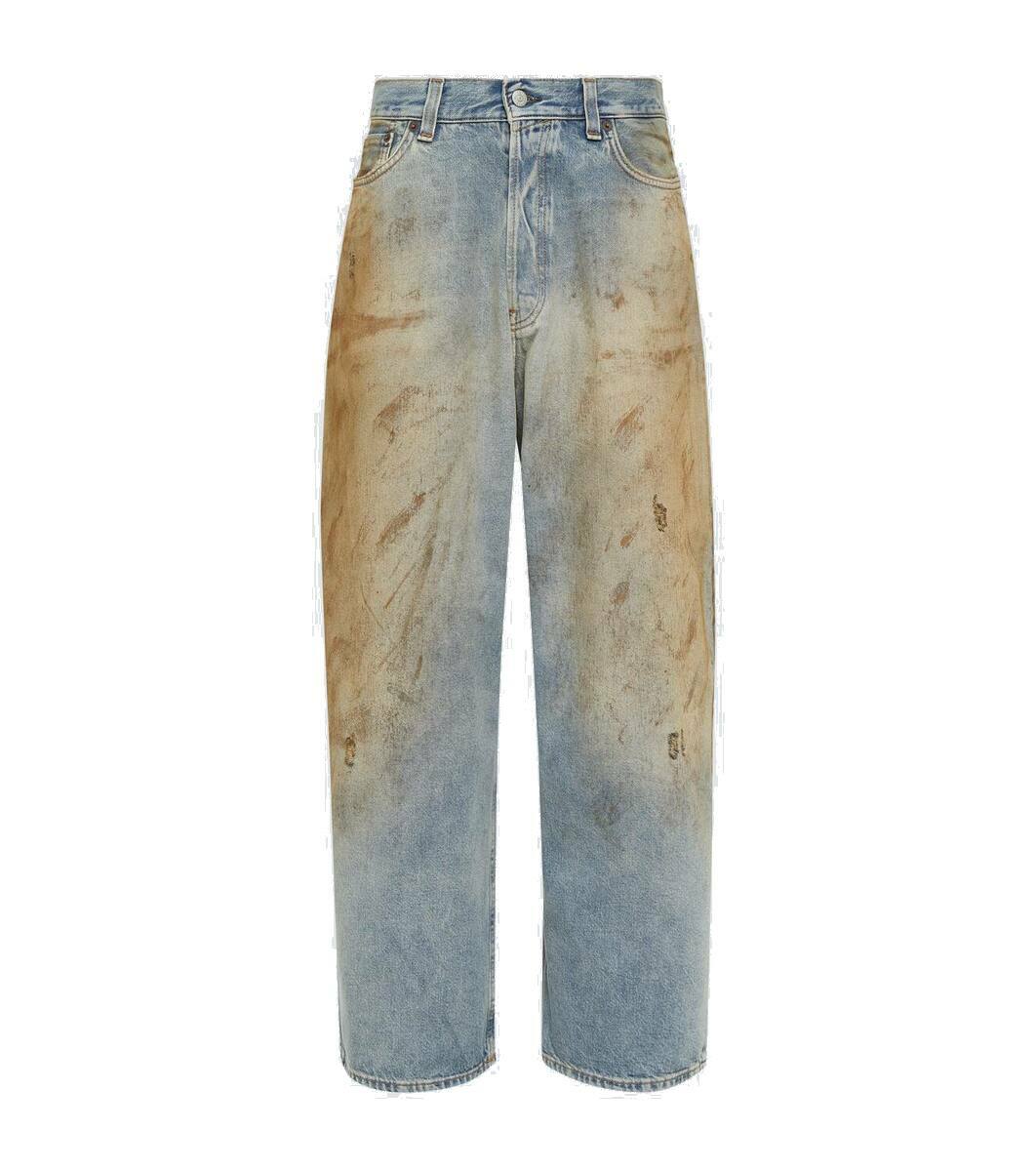 Acne Studios Distressed wide-leg jeans Acne Studios
