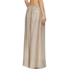 Entire Studios Beige Vento Wide Leg Trousers