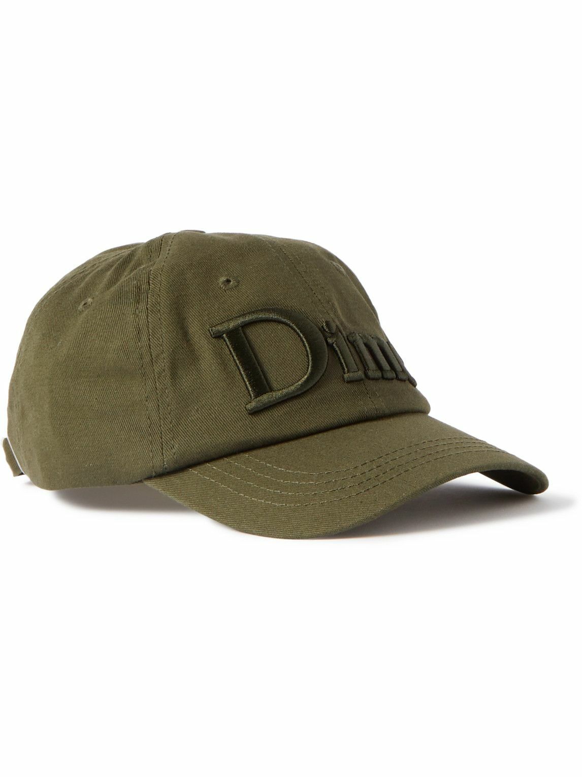 DIME - Logo-Embroidered Cotton-Twill Baseball Cap Dime
