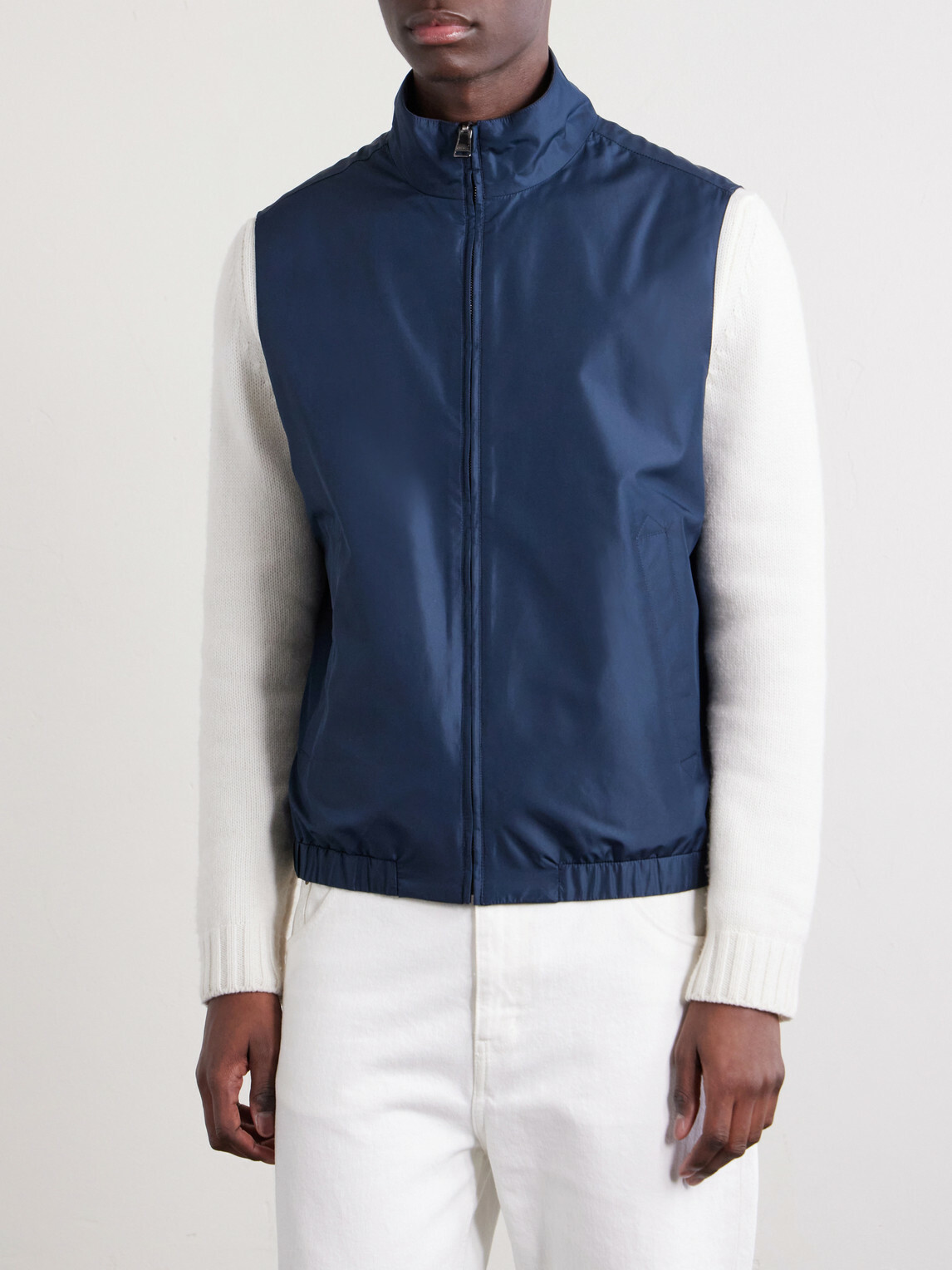 Canali - Shell Gilet - Blue