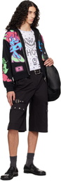 Chopova Lowena Black 'The Girls' Zip Hoodie