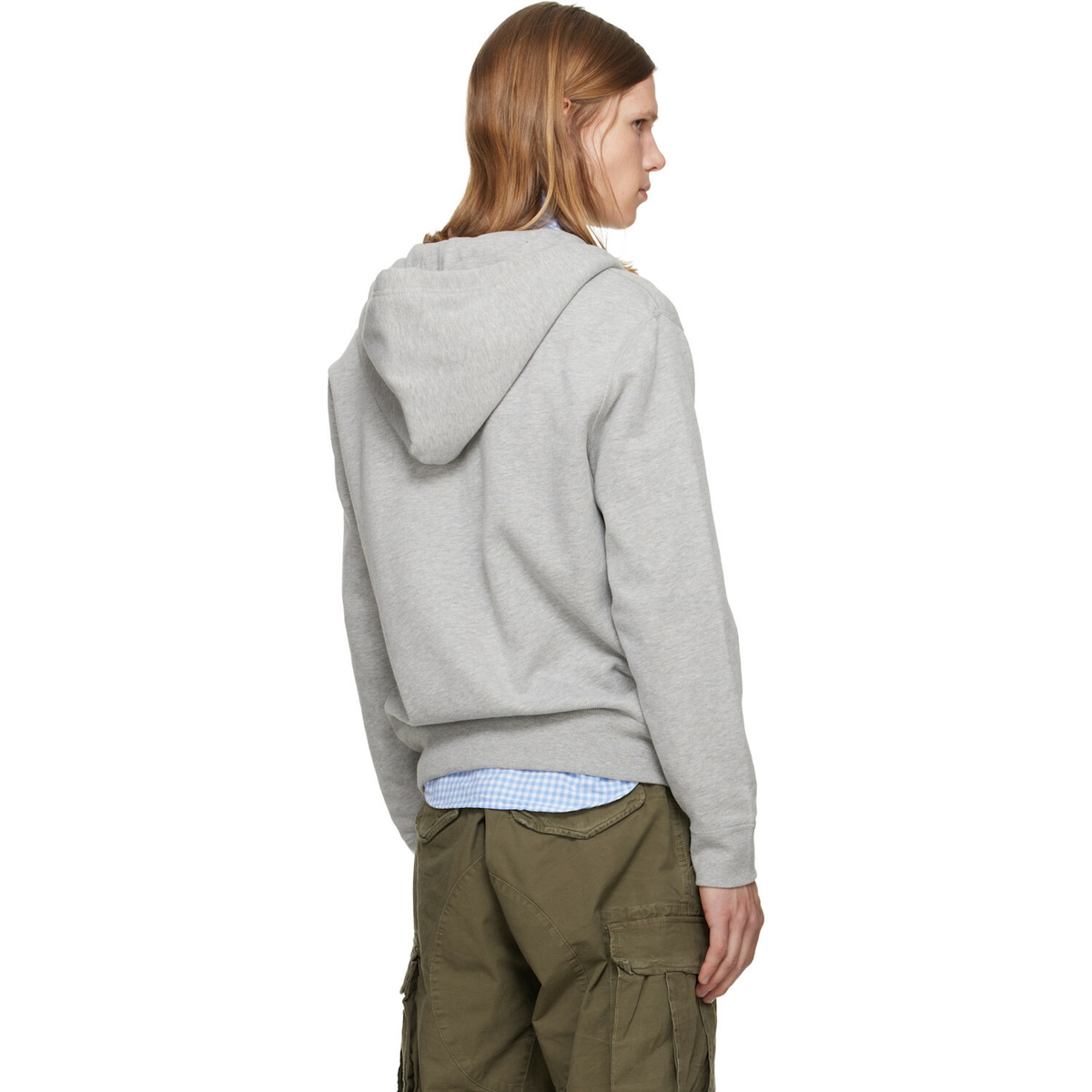 Polo Ralph Lauren Gray Polo Zip Hoodie