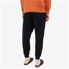 Uniform Experiment Men's Ribbed Wide Easy Pant in Navy