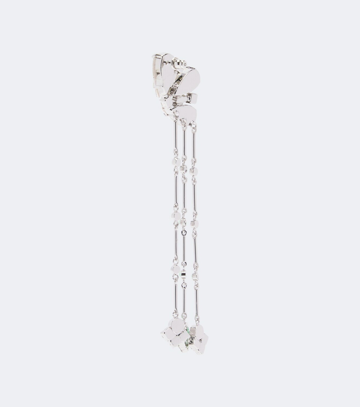 Rabanne Crystal-embellished drop earrings