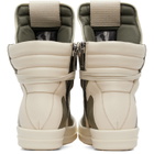 Rick Owens Taupe Tower Geobasket Sneakers