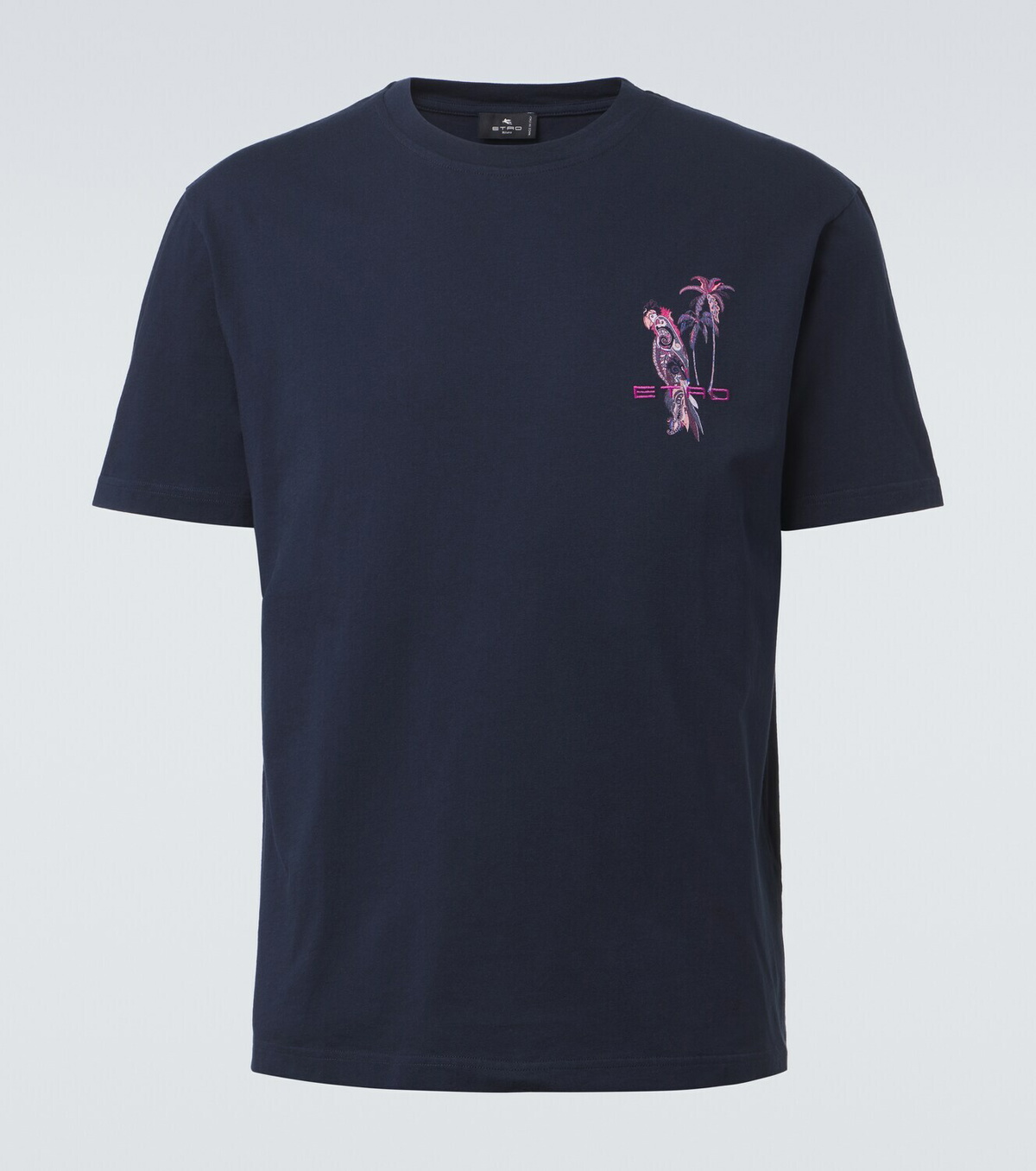 Etro Printed cotton jersey T-shirt