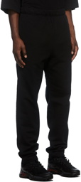 N.Hoolywood Black French Terry Lounge Pants