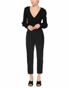 Manila Grace Womens Pants in Black