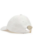 Casablanca Court Logo-embroidered Cotton cap - White - One Size