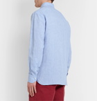 Rubinacci - Slub Linen Shirt - Blue