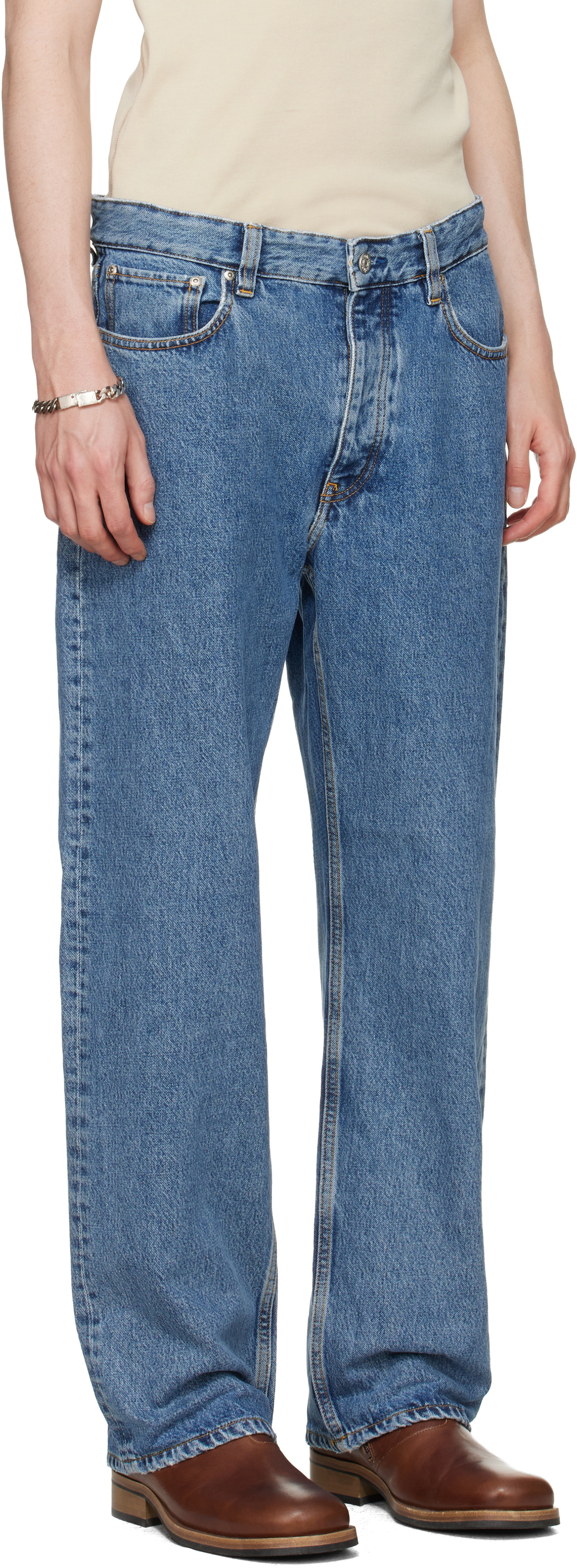Won Hundred Blue Steve Jeans