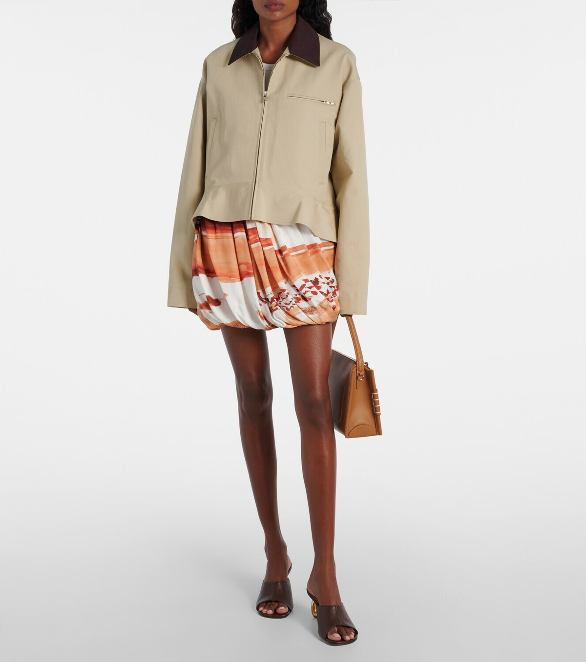 JW Anderson Stitch leather mules