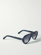 Mr P. - Cubitts Ischia Aviator-Style Acetate Sunglasses