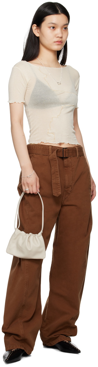 ★NOTHING WRITTEN★ Nella strap mini bag (Light beige) Nothing Written Nella Strap Mini Bag Light Beige | Maplestore