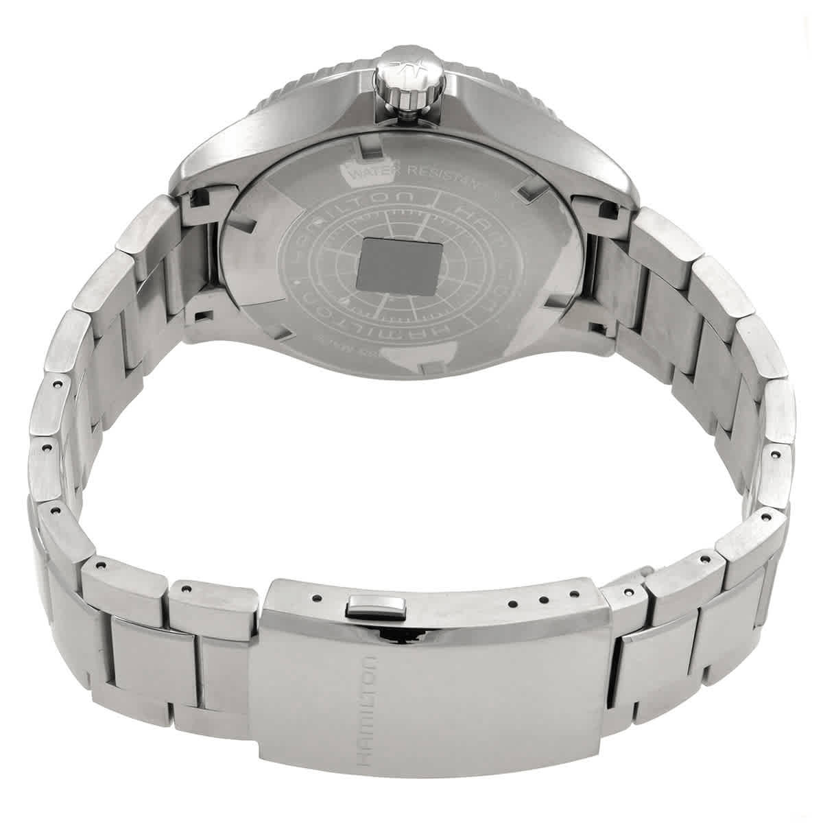 Hamilton Khaki Navy GMT Automatic Silver Dial Watch H82555150
