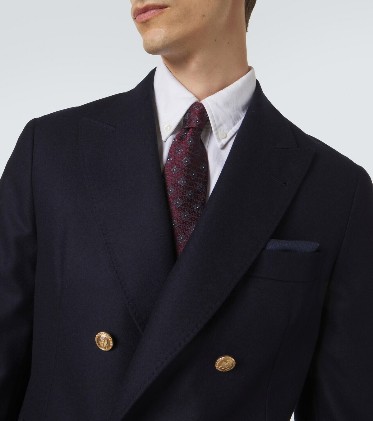 Brunello Cucinelli Silk jacquard tie