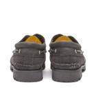 Timberland Men's 3-Eye Classic Lug Shoe in Black Nubuck