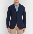 Loro Piana - Navy Slim-Fit Unstructured Cashmere and Virgin Wool-Blend Blazer - Men - Navy