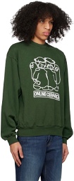Online Ceramics Green Cherubs Sweatshirt
