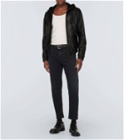 Dolce&Gabbana Logo leather jacket