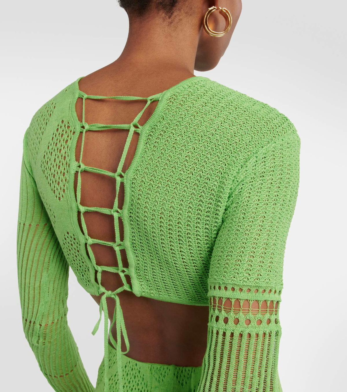 Roberta Einer Loona cotton crop top