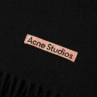 Acne Studios Canada New Scarf in Black