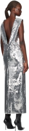 16Arlington Silver Ares Midi Dress
