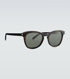 Saint Laurent - Round-frame acetate sunglasses