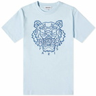 Kenzo Men's Classic Tiger Relaxed T-Shirt in Sky Blue