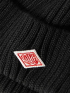 Danton - Logo-Appliquéd Ribbed Wool Beanie