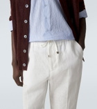 Etro Linen slim pants