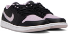 Nike Jordan Black & Purple Air Jordan 1 Low SE Sneakers