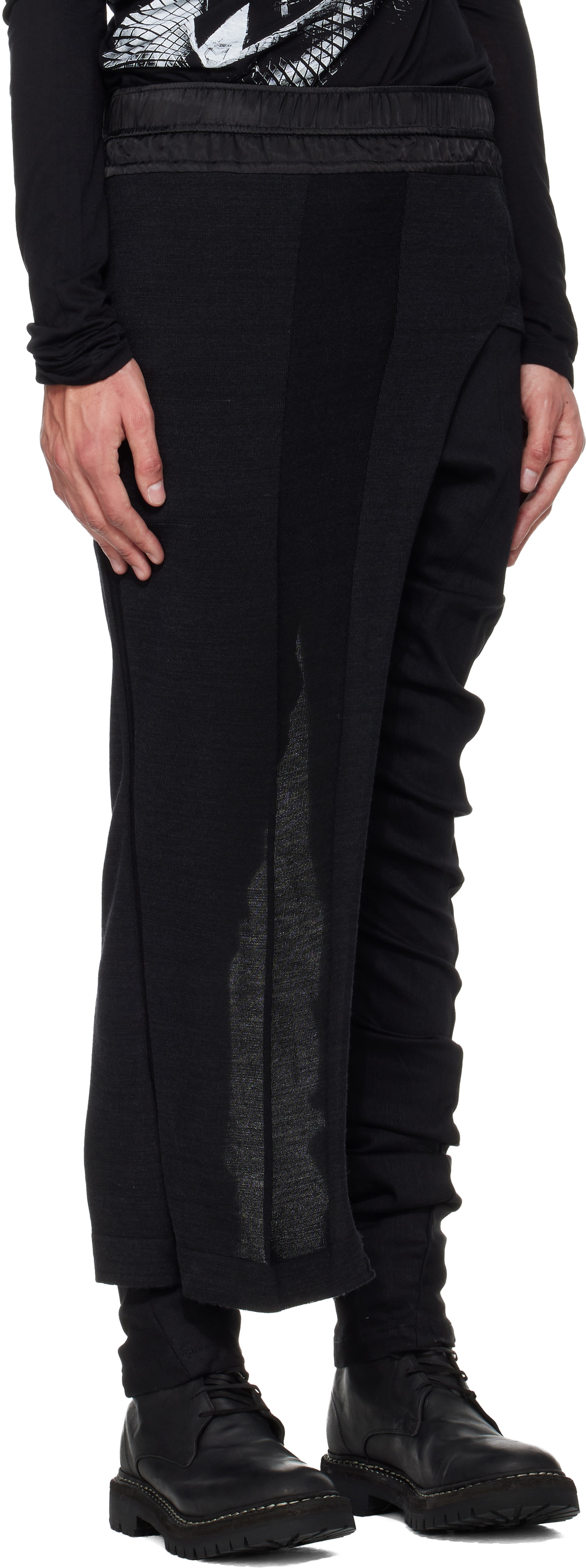 Julius Black Dimensional Skirt