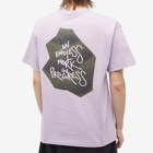 Objects IV Life Men's Thought Bubble Spray Print T-Shirt in Lavender