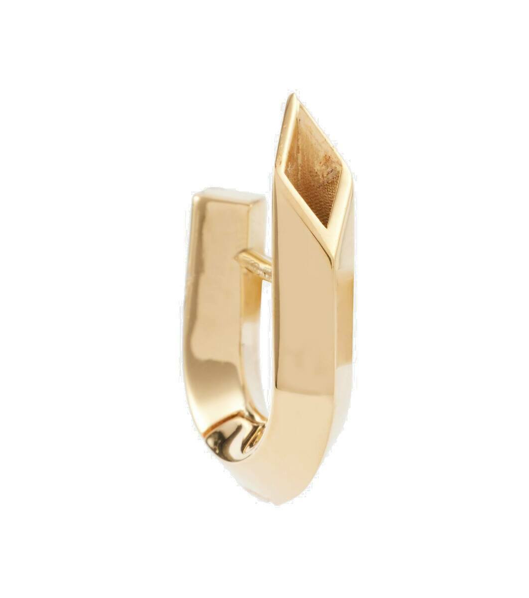 BURBERRY ドロップピアス シルバー ゴールド