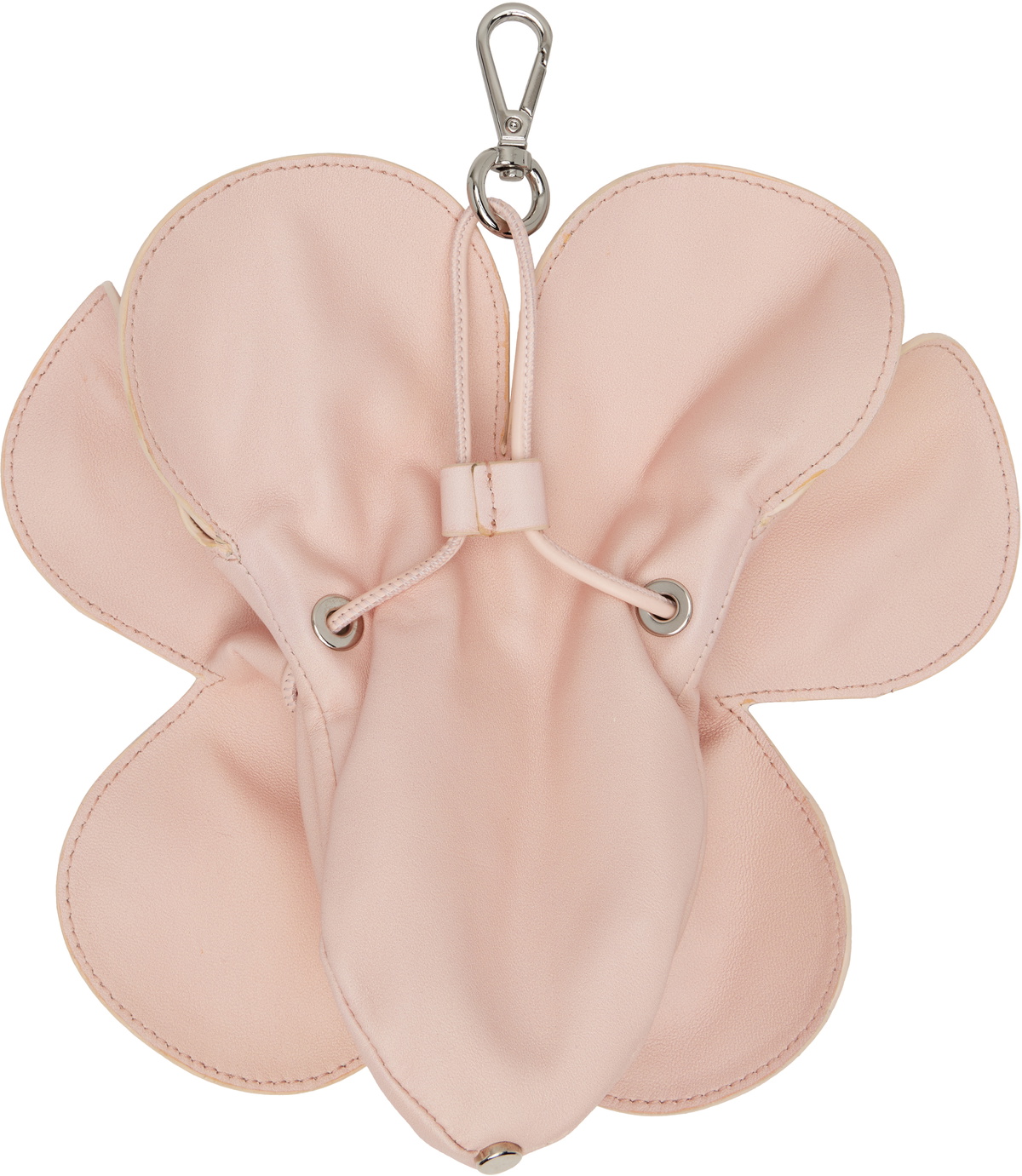 Simone Rocha Pink Flower Coinpurse Keychain