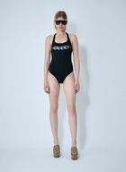 Gucci Logo Motif Swimsuit