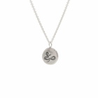 Frederick Grove Snake Pendant Necklace in Silver 