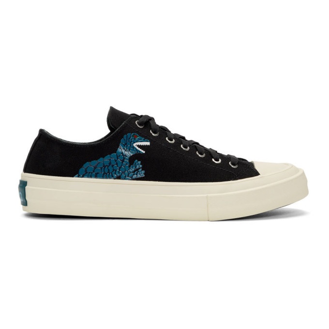 Photo: PS by Paul Smith Black Kinsey Dino Sneakers